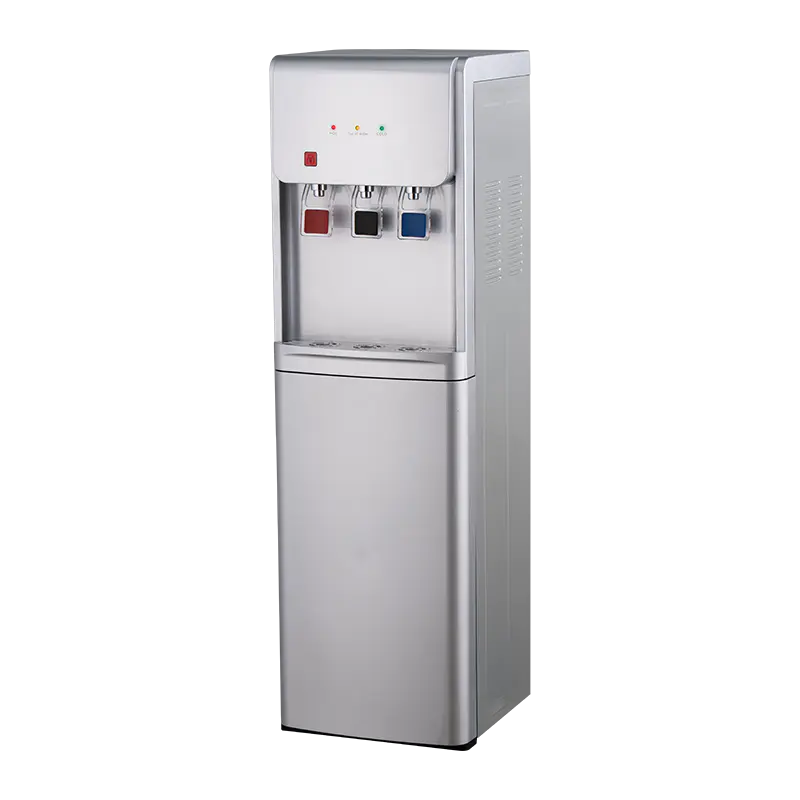 YX-2506/YLX-2506 Perak Tiga Outlet Jenis Bawah Dispenser Air YX-2506/YLX-2506 Perak Tiga Outlet Jenis Bawah Dispenser Air