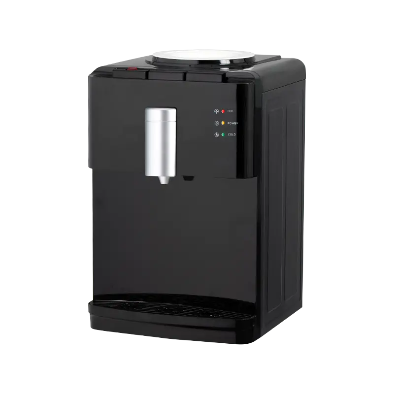 YR-2507T/YLR-2507T Hitam Dispenser Air Desktop Boleh Disejukkan YR-2507T/YLR-2507T Hitam Dispenser Air Desktop Boleh Disejukkan