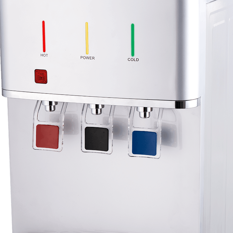 YR-2509/YLR-2509/YLR-2509Y Perak Tiga Outlet Dispenser Air Menegak YR-2509/YLR-2509/YLR-2509Y Perak Tiga Outlet Dispenser Air Menegak