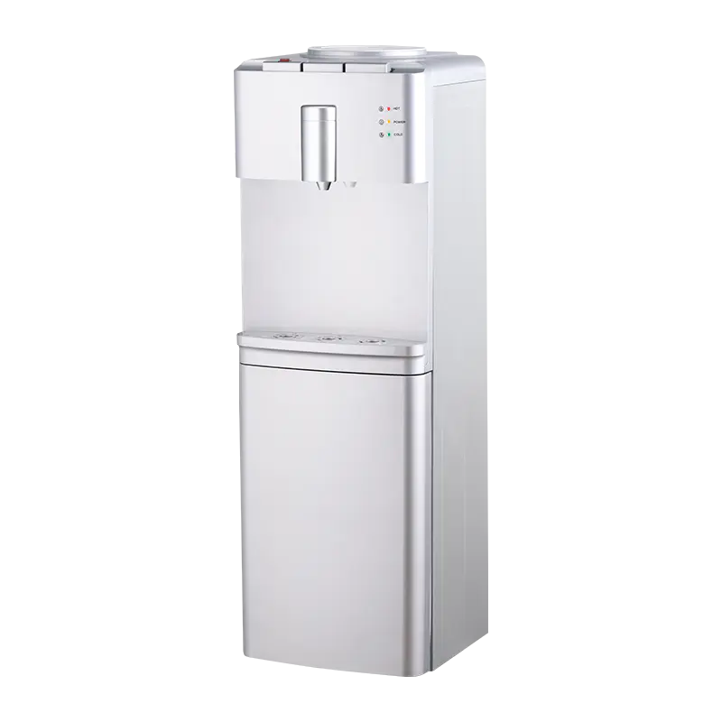 YR-2507/YLR-2507/YLR-2507Y Perak Dispenser Air Menegak Boleh Disejukkan