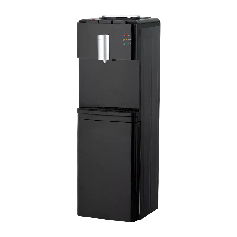 YR-2507/YLR-2507/YLR-2507Y Dispenser Air Menegak Boleh Disejukkan Hitam